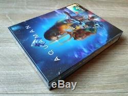 Aquaman HDzeta Exclusive 4K UHD Blu-ray Steelbook Single Lenticular New Sealed