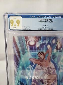 Ascencia #22 CGC 9.9 Mint Campbell Secret Limited Variant Print Run of only 380