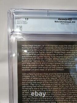 Ascencia #22 CGC 9.9 Mint Campbell Secret Limited Variant Print Run of only 380