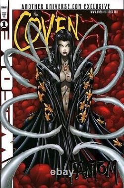 Awesome Comics The Coven Fantom Special Edition Comic Book #1 (1998) Gold Foil