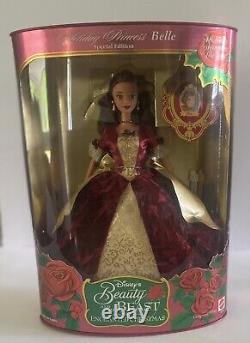 BARBIE Holiday Princess Belle Special Edition 1997 Beauty & the Beast