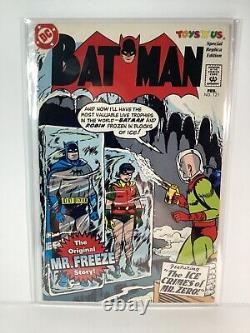 BATMAN TOYS R US SPECIAL REPLICA EDITION 1997 #121 VF- 7.5? 1st App MR. FREEZE