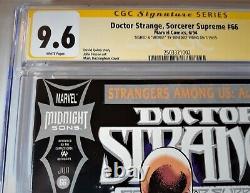 BENEDICT WONG SIGNED CGC 9.6 DOCTOR STRANGE #66 SORCERER SUPREME Shang Chi