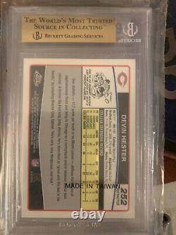 BGS9.5/PSA10 2006 Topps Chrome Refractor Devin Hester #252 Special Edition RC