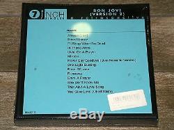 BON JOVI VERSION 2 RETROSPECTIVE 7 VINYL SINGLES COLLECTOR'S BOX New