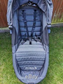 Baby Jogger City Mini GT Charcoal Grey Denim Special Edition Pushchair&Raincover