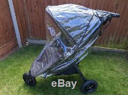 Baby Jogger City Mini GT Charcoal Grey Denim Special Edition Pushchair&Raincover