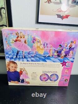 Barbie In The Nutcracker 2001 NRFB Sugarplum Princess with Hardcover Book Mattel