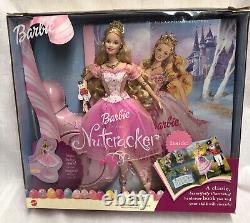 Barbie in The Nutcracker 2001 Sugarplum Princess with Hardcover Book NEW -NRFB