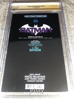 Batman Special Edition 1 CGC SS 9.8 Suayan 1100 Virgin Variant