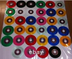 Beatles 45s x 34 Purple Label Jukebox Set RARE 7 Mint Coloured Vinyl, 1992-96
