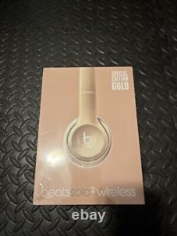 Beats Solo 2 Special Edition, Gold Wireless Headphones