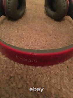 Beats by Dr. Dre Solo HD Special Edition Headphones Red Wired