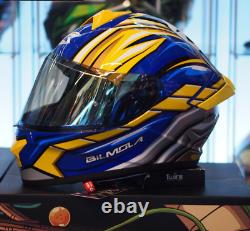 Bilmola Dragon Ball Z Vegeta Special Edition Full Face Single Visor Helmet