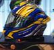 Bilmola Dragon Ball Z Vegeta Special Edition Full Face Single Visor Helmet