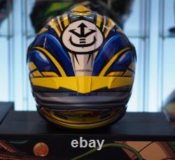 Bilmola Dragon Ball Z Vegeta Special Edition Full Face Single Visor Helmet