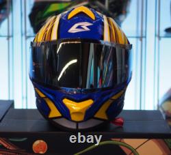 Bilmola Dragon Ball Z Vegeta Special Edition Full Face Single Visor Helmet