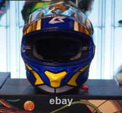 Bilmola Dragon Ball Z Vegeta Special Edition Full Face Single Visor Helmet