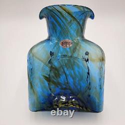 Blenko Starry Night Special Edition #384 Water Bottle Handblown