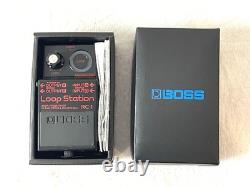 Boss RC-1 Special Edition BLK Looper Pedal withBox & Manual
