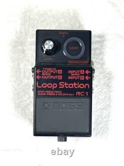 Boss RC-1 Special Edition BLK Looper Pedal withBox & Manual