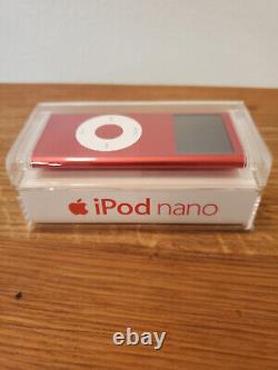 Boxed Apple iPod nano A1199 4GB 2nd Gen Special Edition Red Model A1199