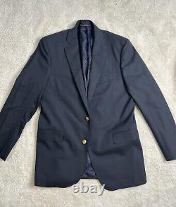 Brooks brothers 1818 Regent Blazer Vitale Barberis Special Edition Men's Sz 40R