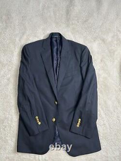 Brooks brothers 1818 Regent Blazer Vitale Barberis Special Edition Men's Sz 40R