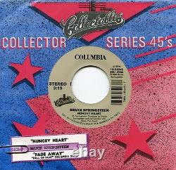 Bruce Springsteen Hungry Heart With Special Columbia Logo Collectables 45 +strip