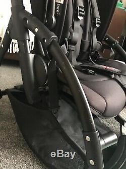 Bugaboo Bee 3 Complete UK Shiny Chevron Special Edition Black + Accessories