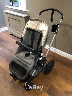 Bugaboo Cameleon 3 Grey Melange Special Edition with Footmuff And Cupholder