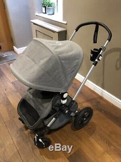 Bugaboo Cameleon 3 Grey Melange Special Edition with Footmuff And Cupholder