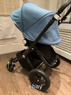 Bugaboo cameleon 3 petrol blue/black special edition, ex con, used for one child