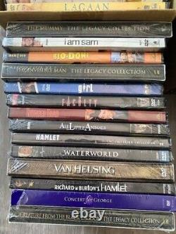 Bulk Lot 100+ Individual BRAND NEW UNOPENED DVDs All Genres Special Editions too