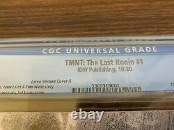 CGC 10 TMNT The Last Ronin #1 Hal Laren Virgin Variant Cover A /450