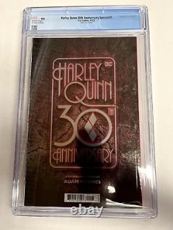 CGC 9.8 HARLEY QUINN 30TH ANNIVERSARY SPECIAL Adam Hughes Foil 1100 Variant