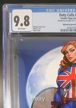 CGC 9.8 Publisher Proof TT 3 Captain Carter Halloween Special Edition A