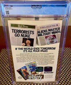 CGC 9.8 SPIDER-MAN #1 GOLD SILVER Polybag & Direct Newsstand 6 different covers