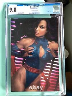 CGC 9.8 Shikarii Psylocke Cosplay Cover Con Artists #2