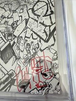 CGC SS 9.8 Transformers #1 Ballin' Virgin Variant Signed Daniel Warren Johnson