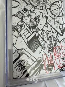 CGC SS 9.8 Transformers #1 Ballin' Virgin Variant Signed Daniel Warren Johnson