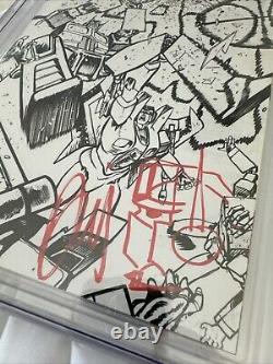 CGC SS 9.8 Transformers #1 Ballin' Virgin Variant Signed Daniel Warren Johnson