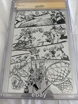CGC SS 9.8 Transformers #1 Ballin' Virgin Variant Signed Daniel Warren Johnson
