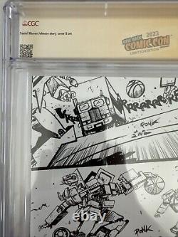 CGC SS 9.8 Transformers #1 Ballin' Virgin Variant Signed Daniel Warren Johnson