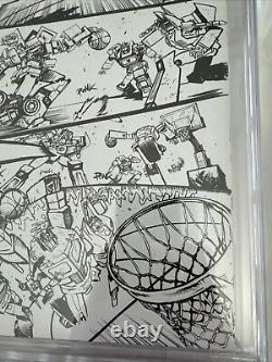 CGC SS 9.8 Transformers #1 Ballin' Virgin Variant Signed Daniel Warren Johnson