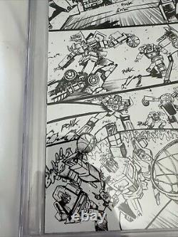CGC SS 9.8 Transformers #1 Ballin' Virgin Variant Signed Daniel Warren Johnson