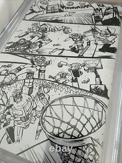 CGC SS 9.8 Transformers #1 Ballin' Virgin Variant Signed Daniel Warren Johnson