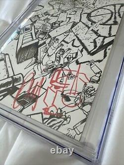 CGC SS 9.8 Transformers #1 Ballin' Virgin Variant Signed Daniel Warren Johnson