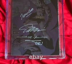 CGC SS 9.9Batman #608Foil VariantSIGNED Jim Lee+Loeb+Williams+SinclairUp 9.8
