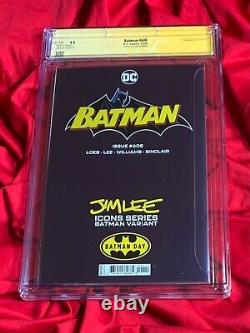 CGC SS 9.9Batman #608Foil VariantSIGNED Jim Lee+Loeb+Williams+SinclairUp 9.8